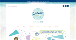Desktop Screenshot of colettepaperie.com